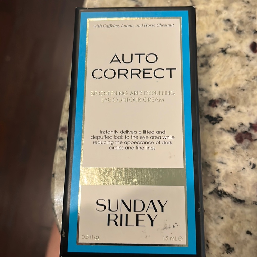 Sunday Riley Auto Correct eye contour cream